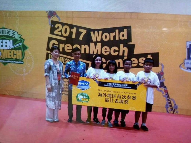 SD Tarakanita 5, The Best Performance of Overseas at 2017 World GreenMech Contest, Zhejiang, China